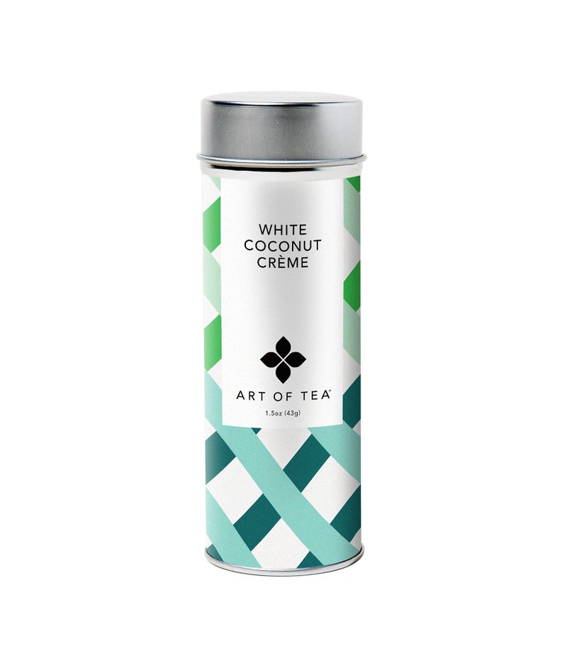 Art of Tea | White Coconut Crème 1.5oz | Artisan Loose Leaf Tea Tin - Image 1